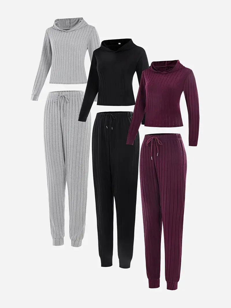 Set 3 Treninguri pentru Femei din Tricot 2026 Model