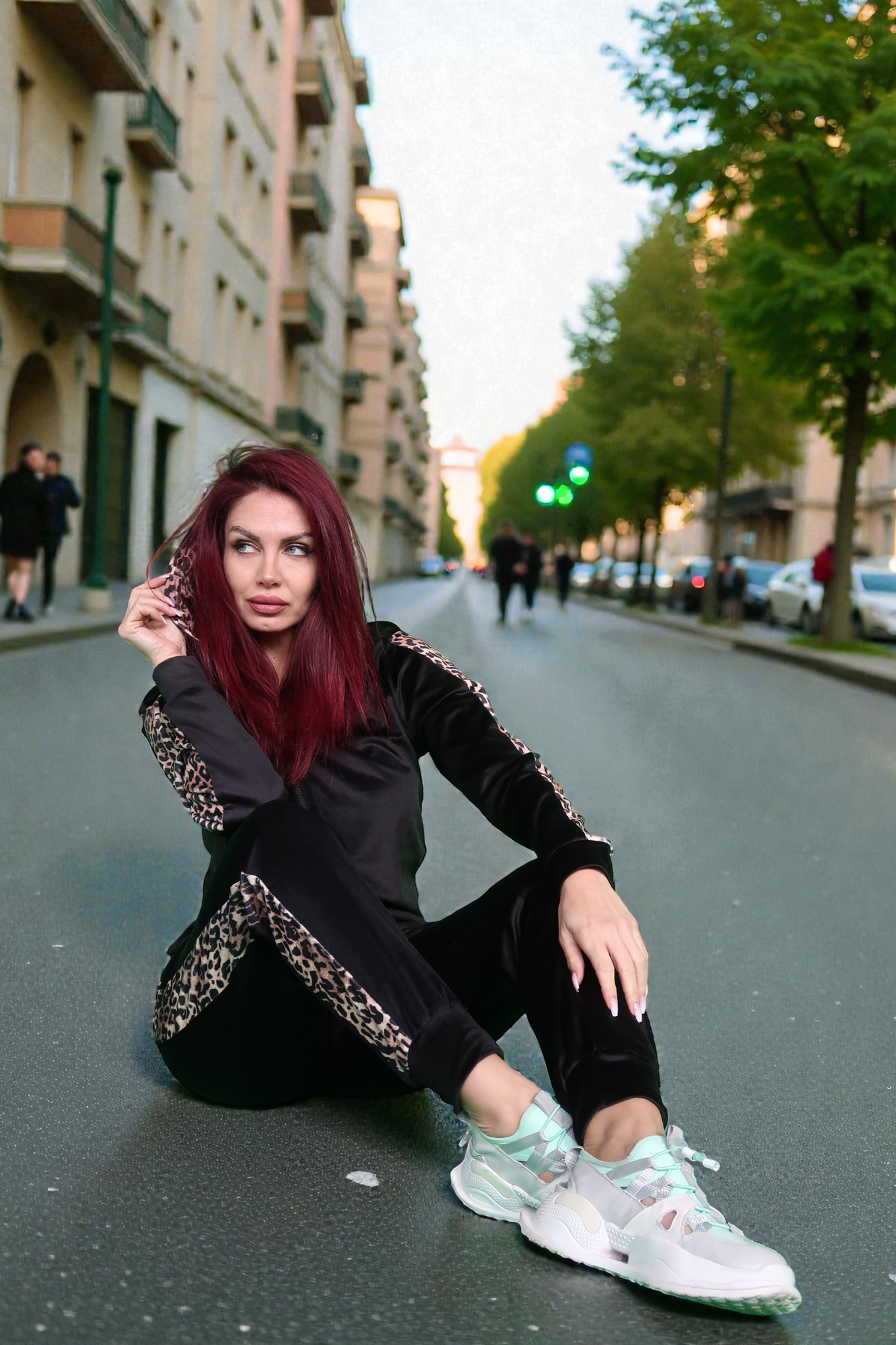 Trening Leopard pentru Femei 2026 Negru